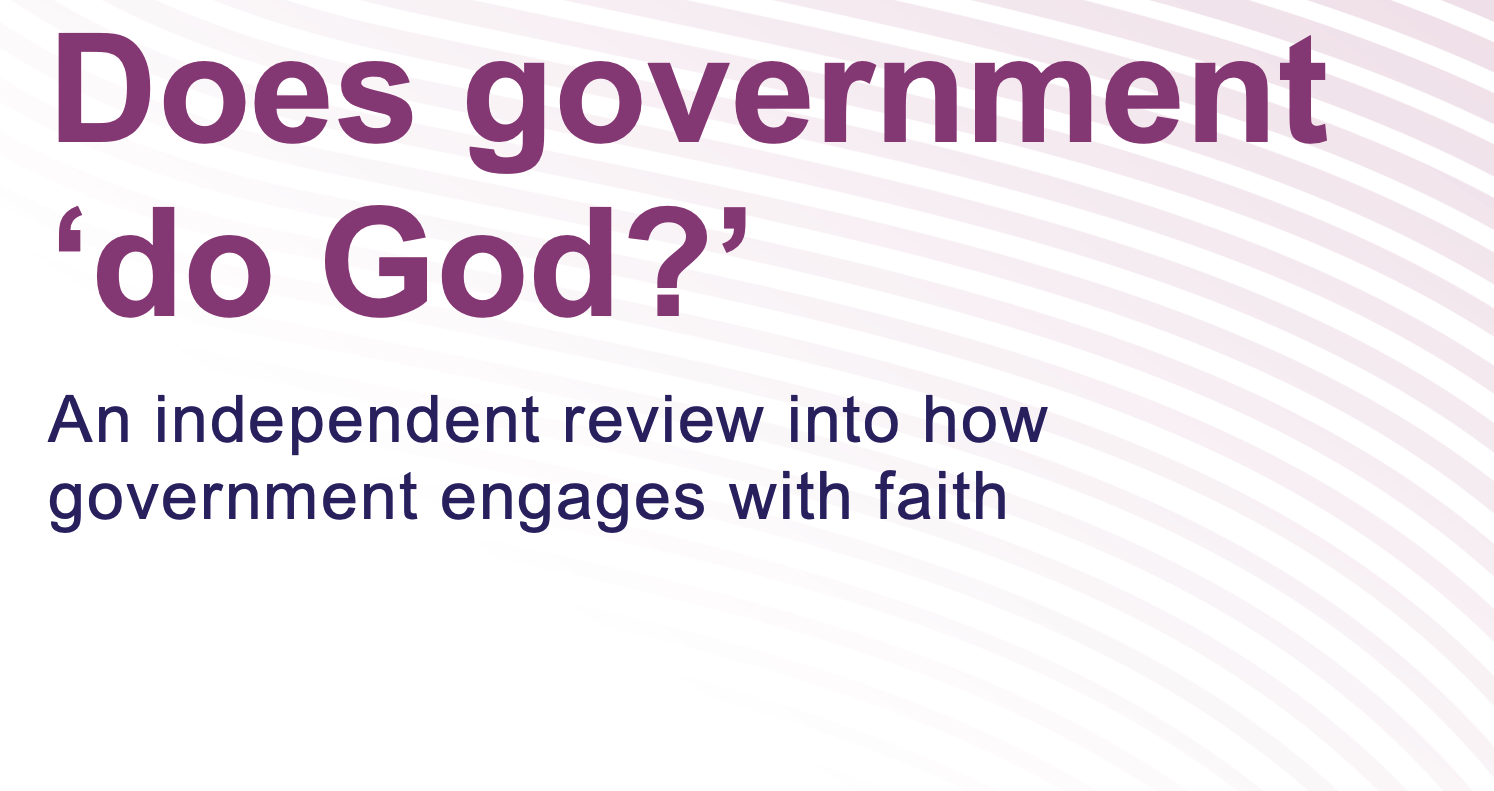 The Blood Review - An independent review into how government engages with faith